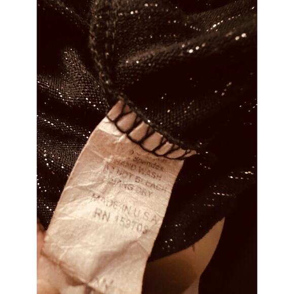 Dress to Impress Soft Stitch Womens Cardigan/Sweater Black/Silver Long Sleeve 2X - Picture 8 of 8